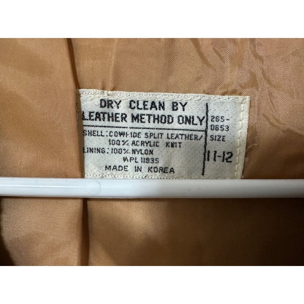 Vintage 70’s Suede Vest Skirt Set SZ 11/12 MEASUREMENTS BELOW - Picture 7 of 15